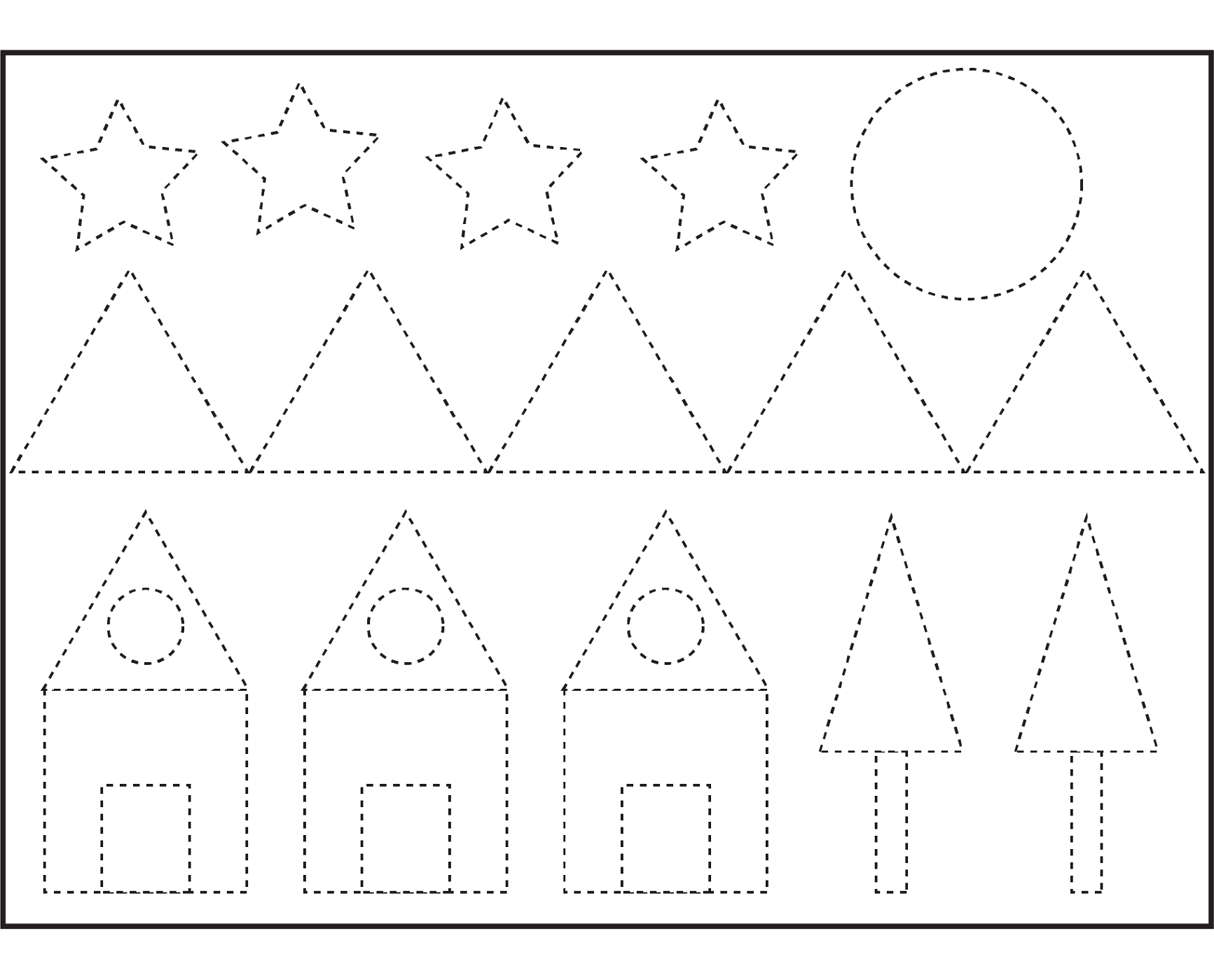 Free Shapes Worksheets | Activity Shelter