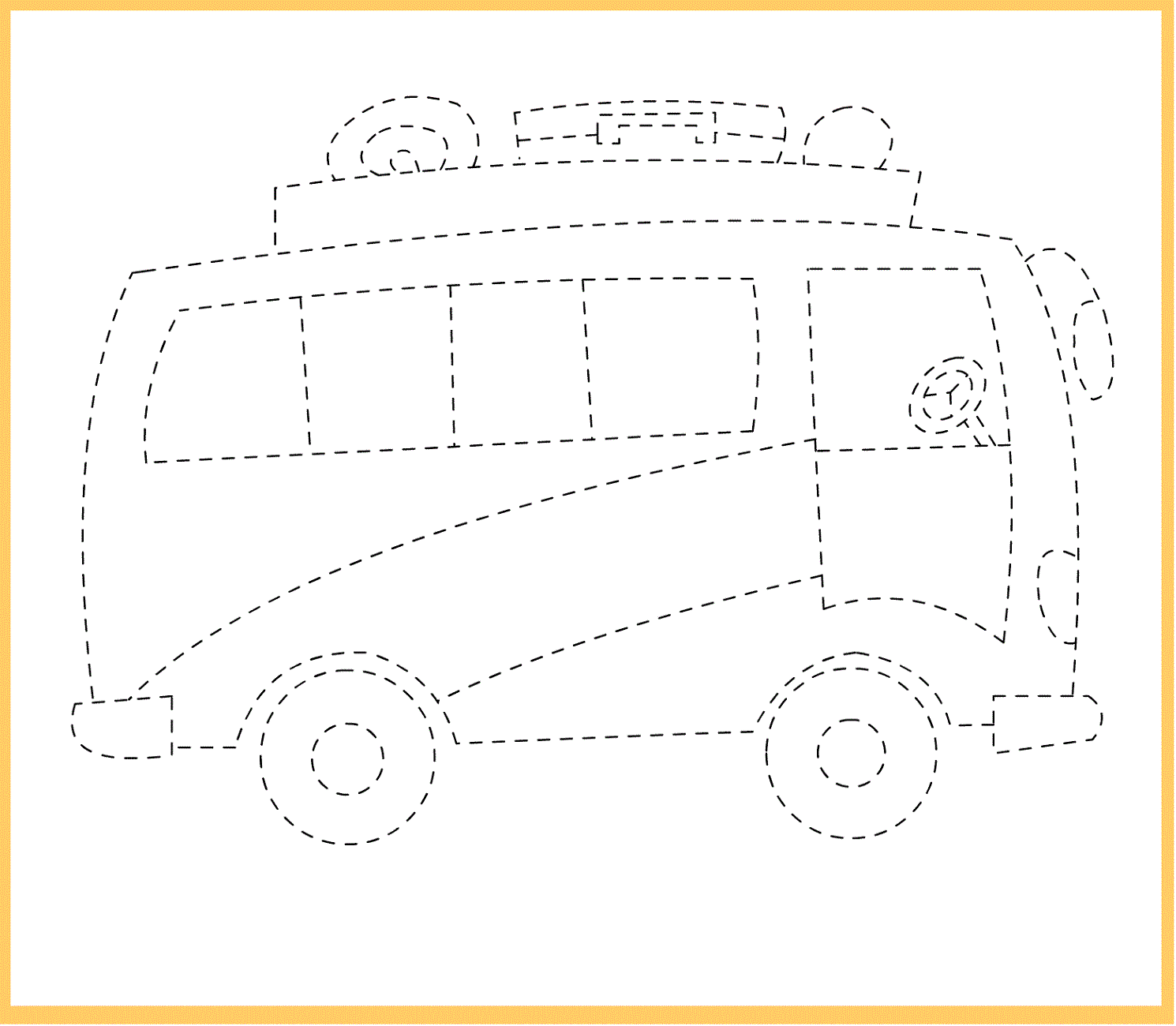 free traceable worksheet bus