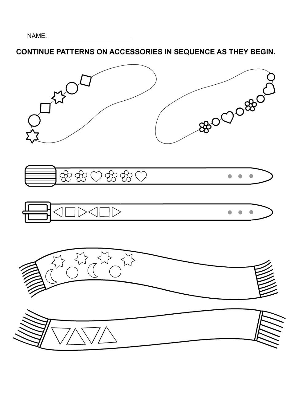 Printable Fun Kids Worksheets Activity Shelter Pattern Worksheet For grade-2-math-worksheets-add-and-subtract-3-single-digit-numbers-k5