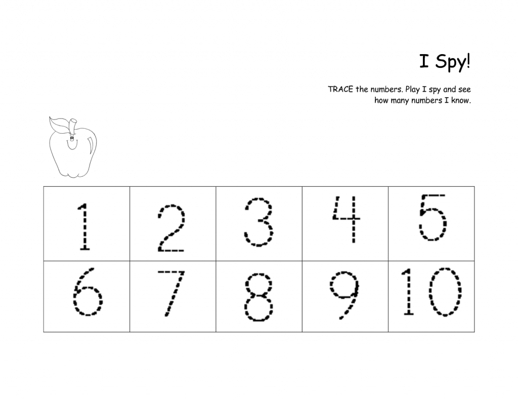 Printable Number Practice Sheets Activity Shelter