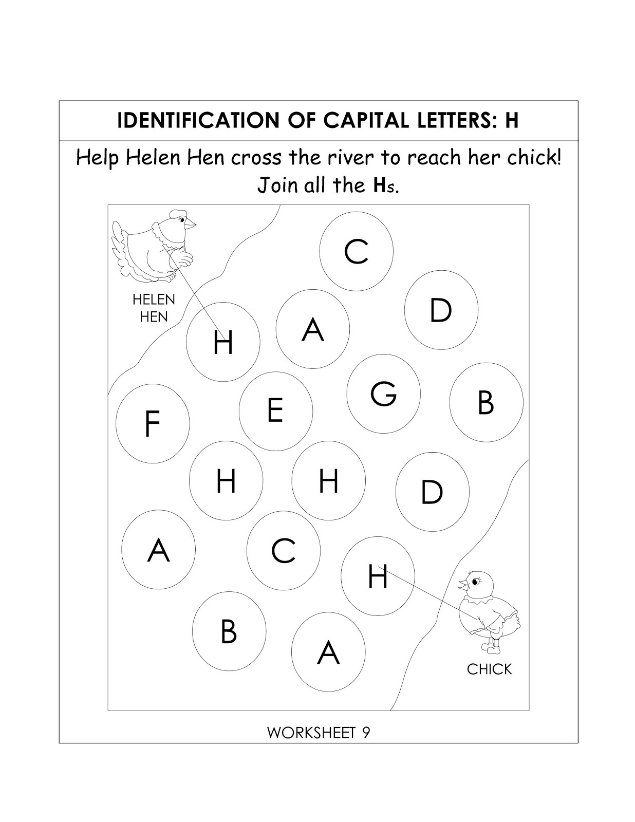 Preschool Alphabet Worksheets | Activity Shelter