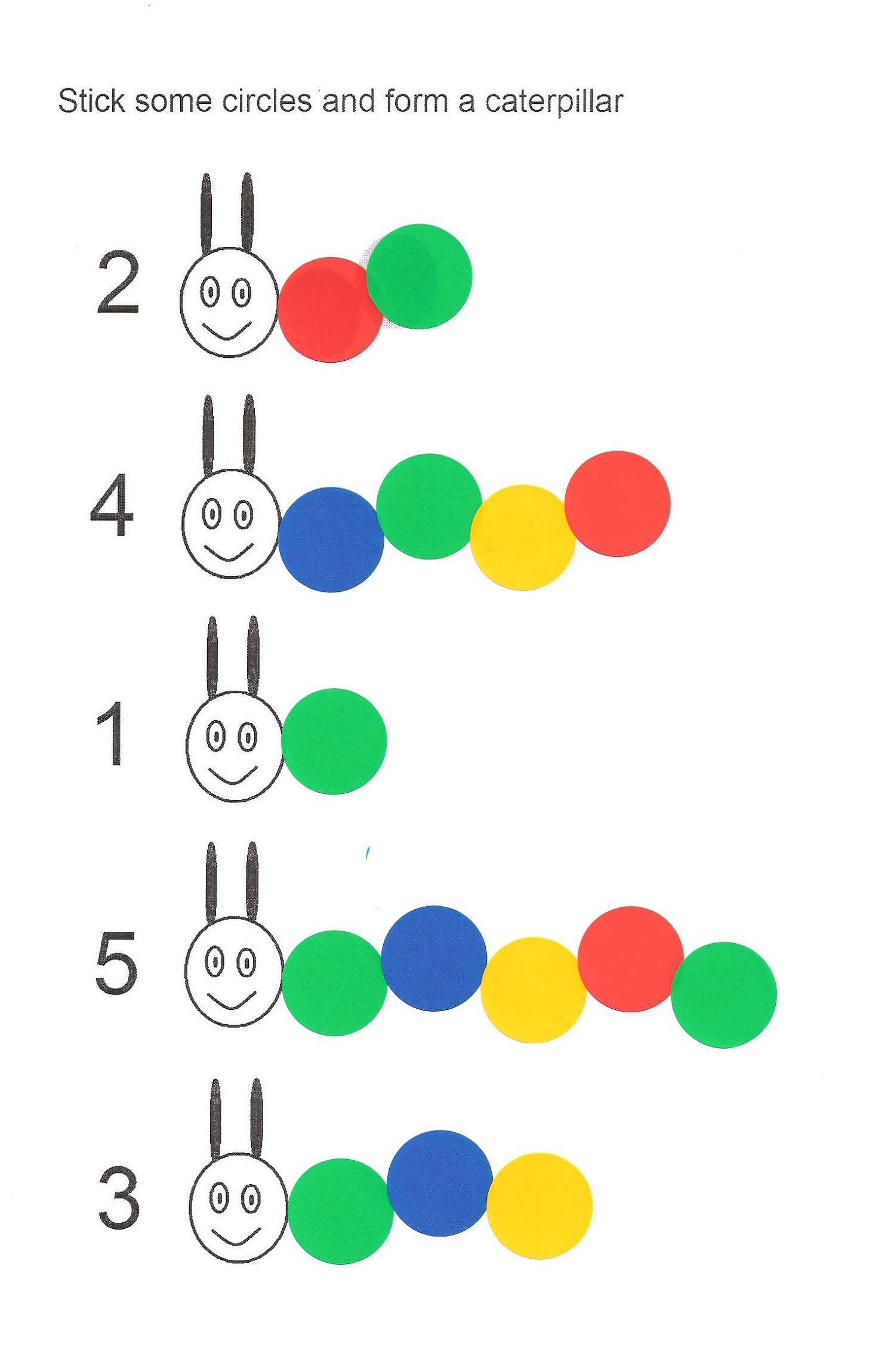 same different worksheets caterpillar