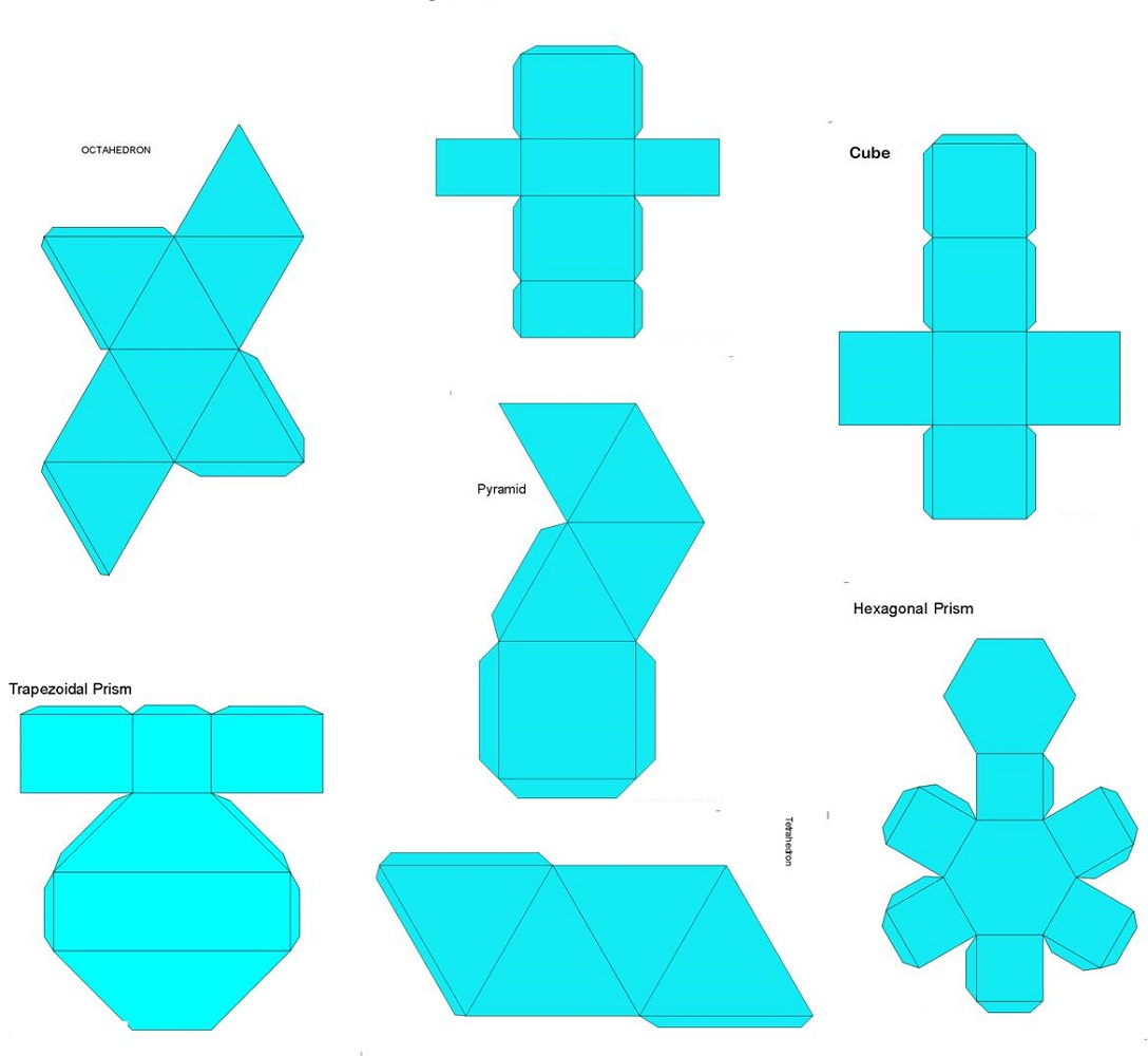 Printable Geometric Nets Printable Word Searches