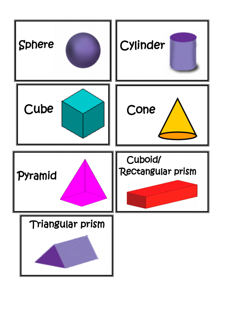 Printable Shape Nets Activity Shelter