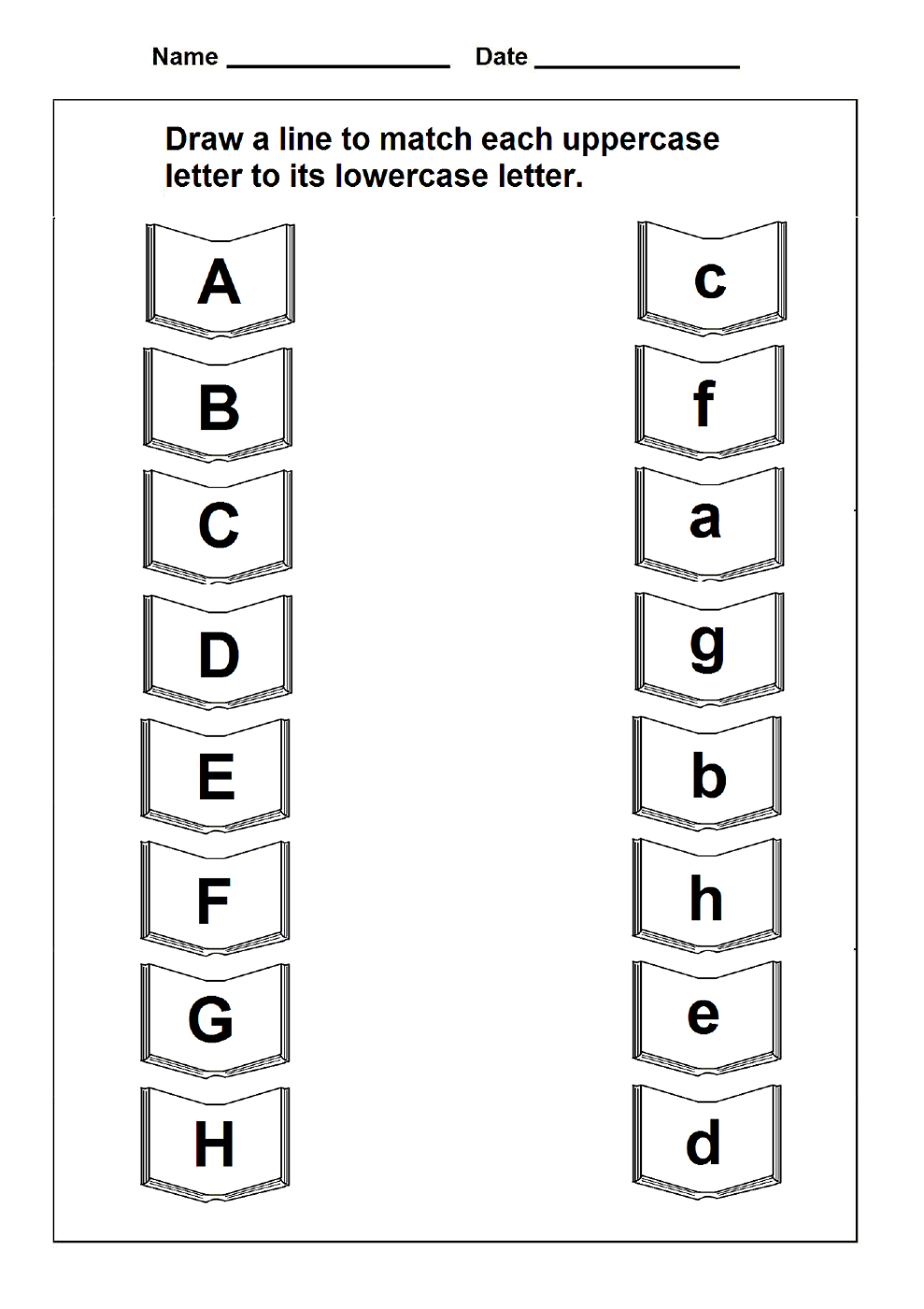 Upper And Lower Case Alphabet Printables Traceable Upper and Lowercase ...