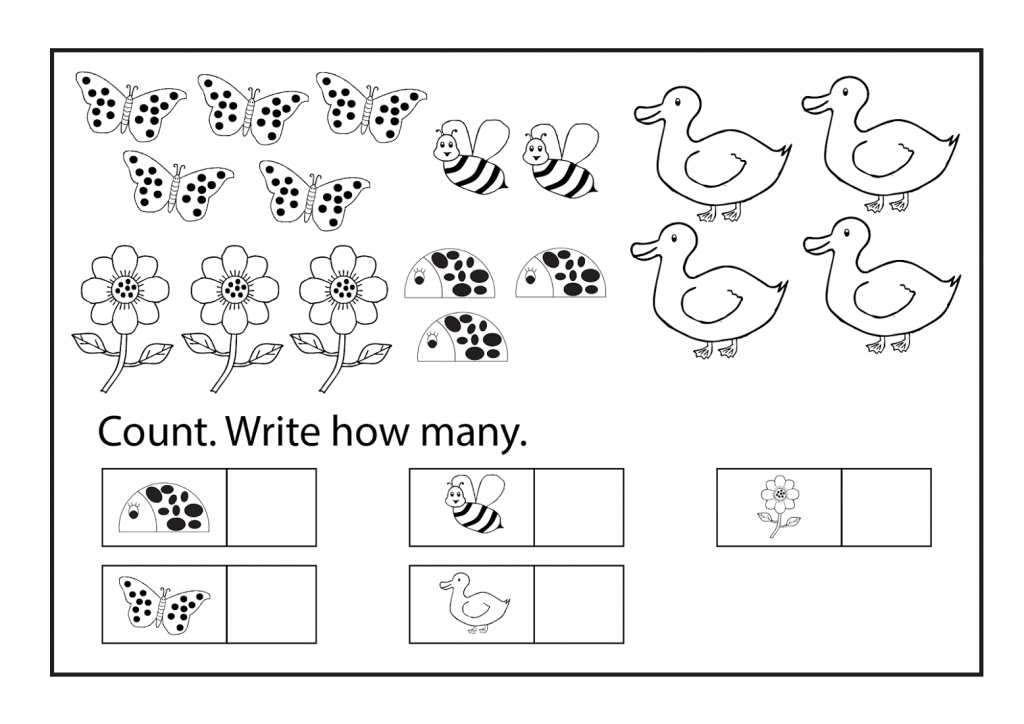 printable worksheets 4 year olds