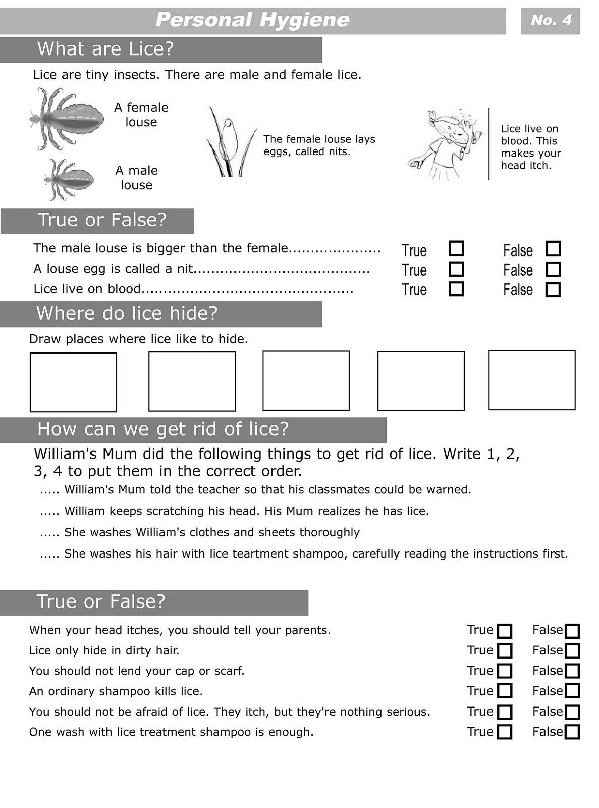 Activity Sheets for Teenagers | Activity Shelter