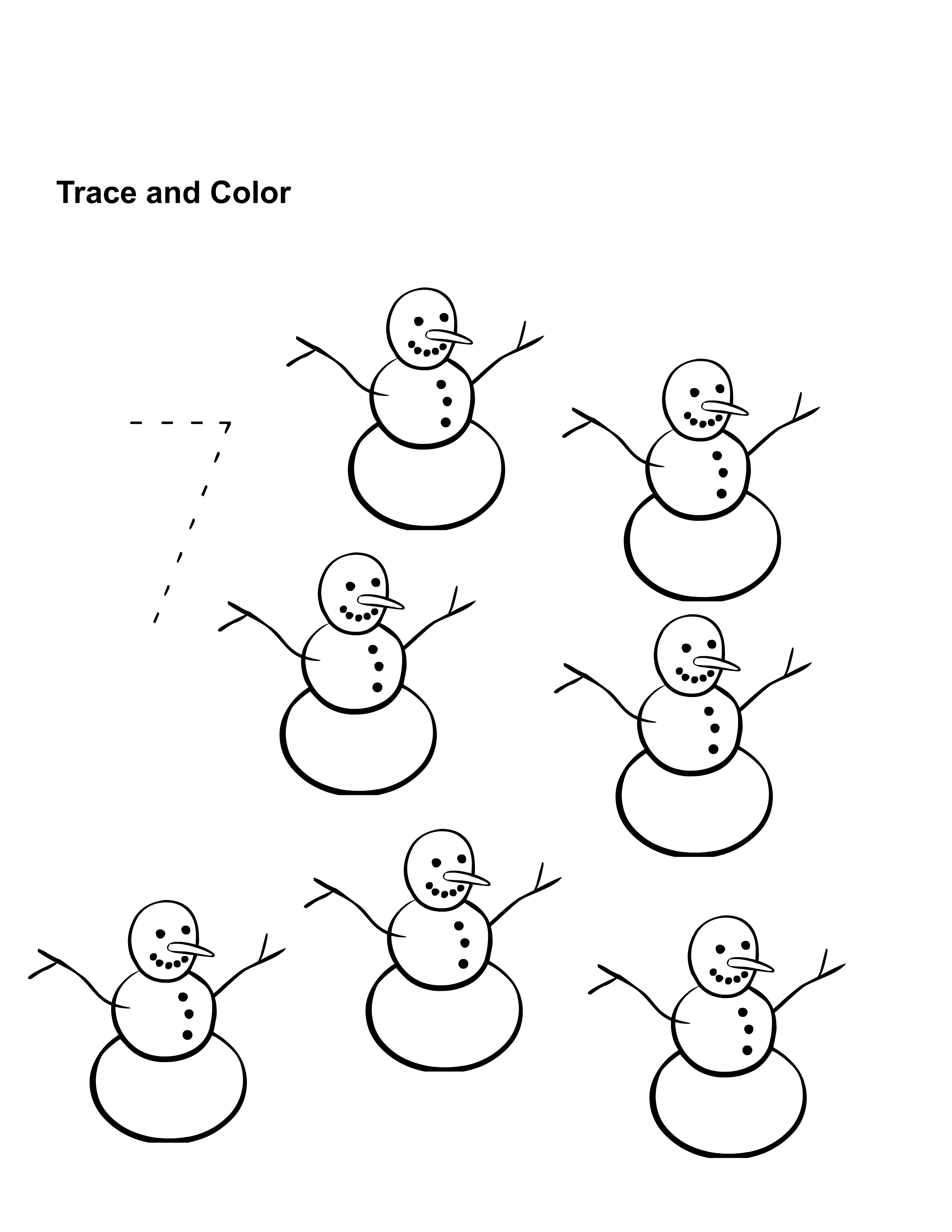 number 7 worksheet for kindergarten