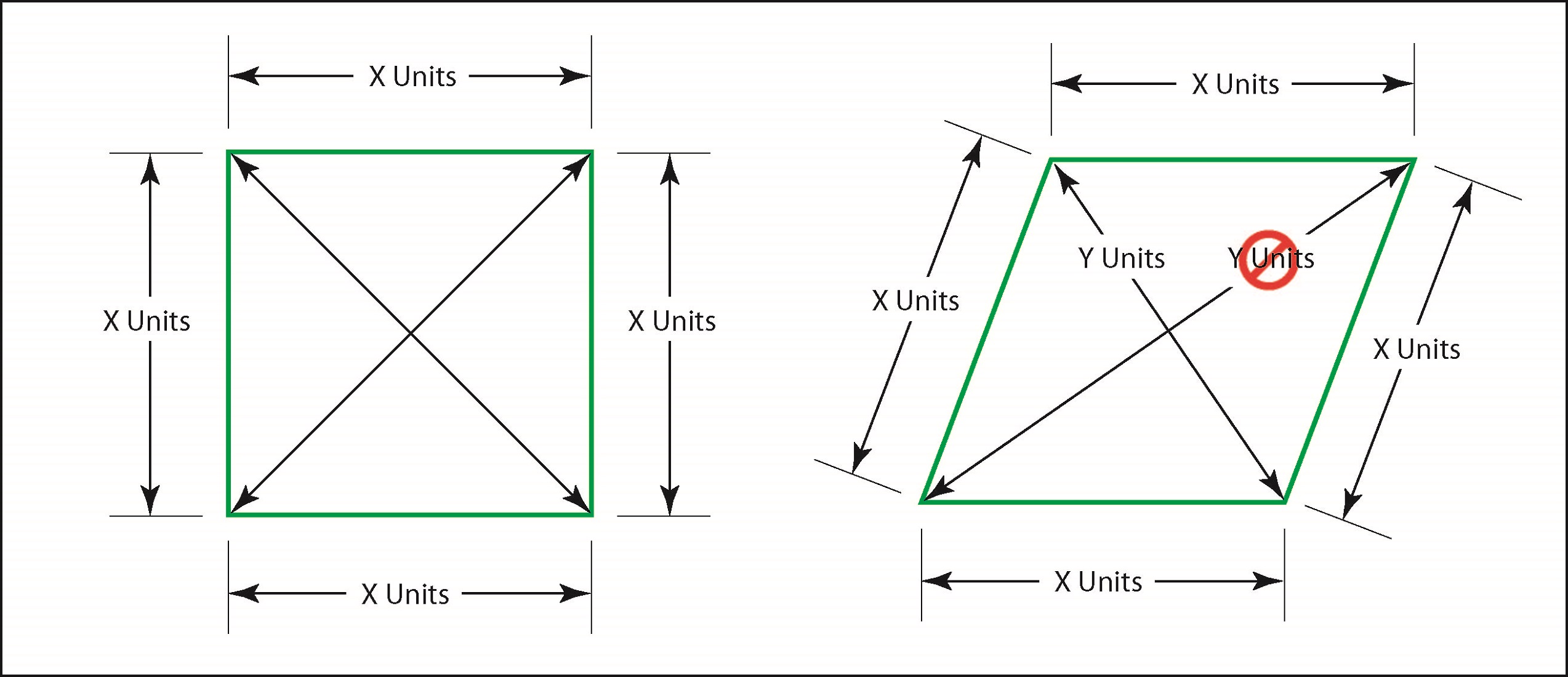 pictures of rhombus shapes for students