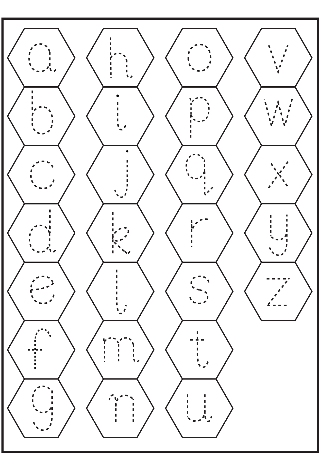 Trace Letter D Worksheets | Activity Shelter