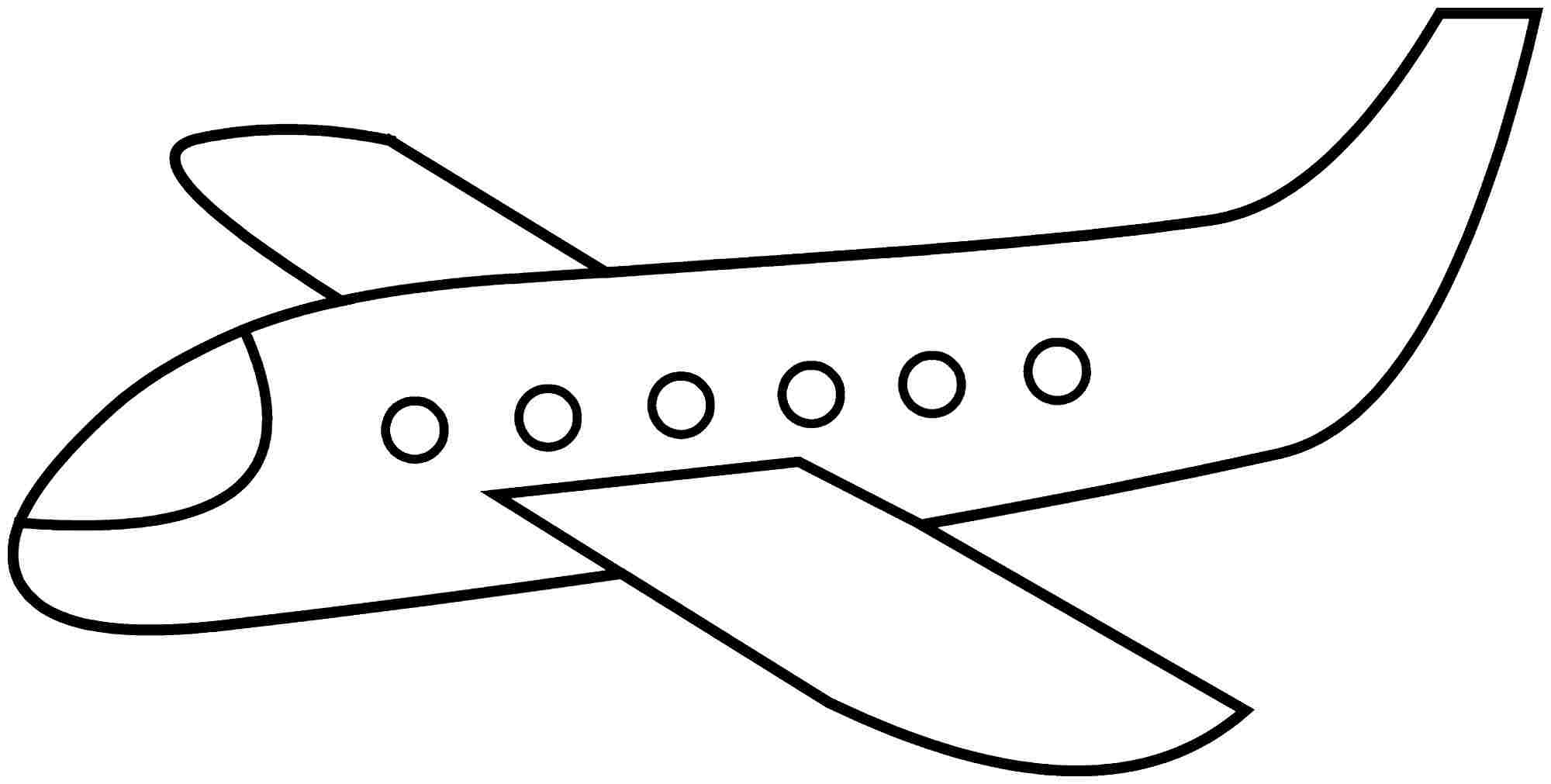 Free Printable Airplane