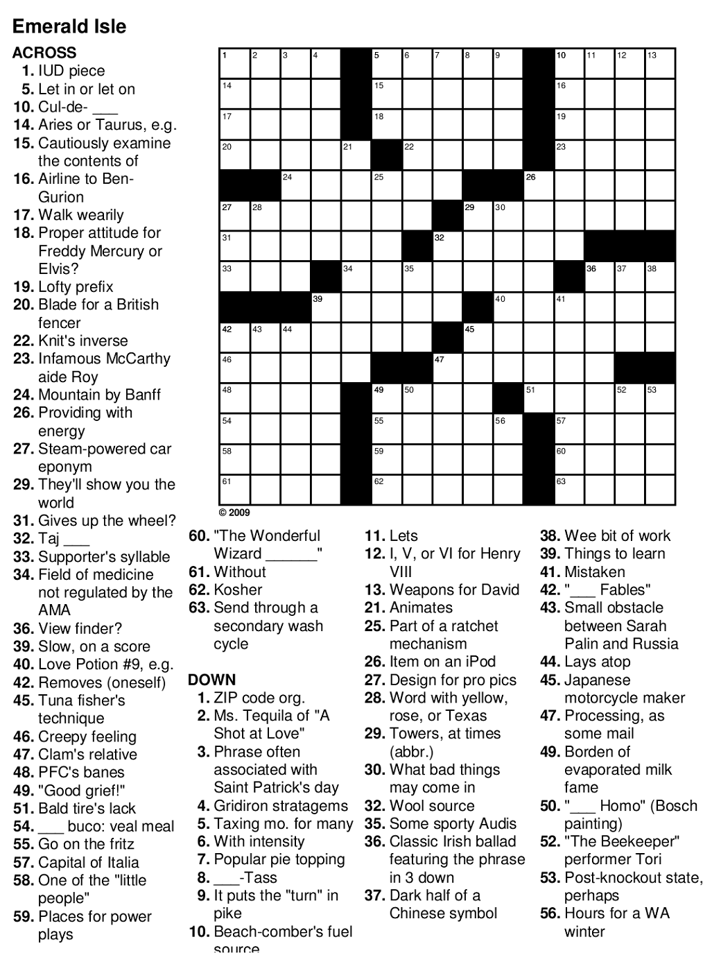 Easy Crossword Puzzles For Seniors Printable Crossword Puzzles Crossword Puzzles Crossword