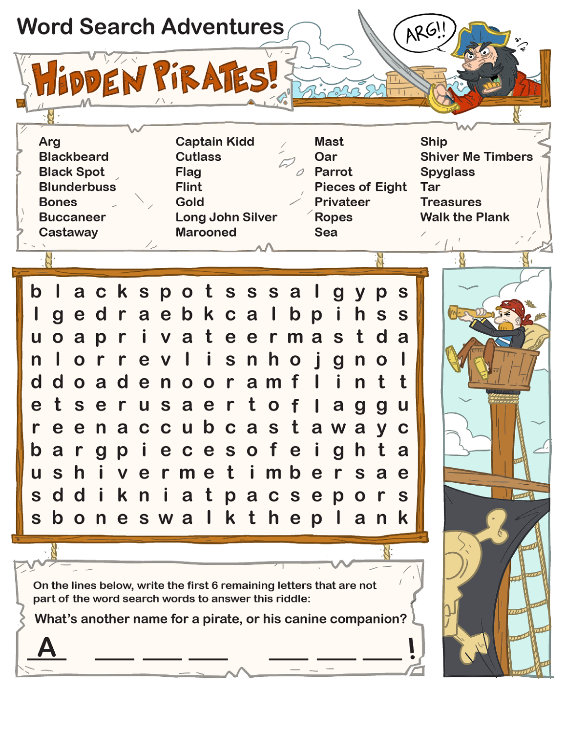 Fun Word Searches for Kids | Activity Shelter