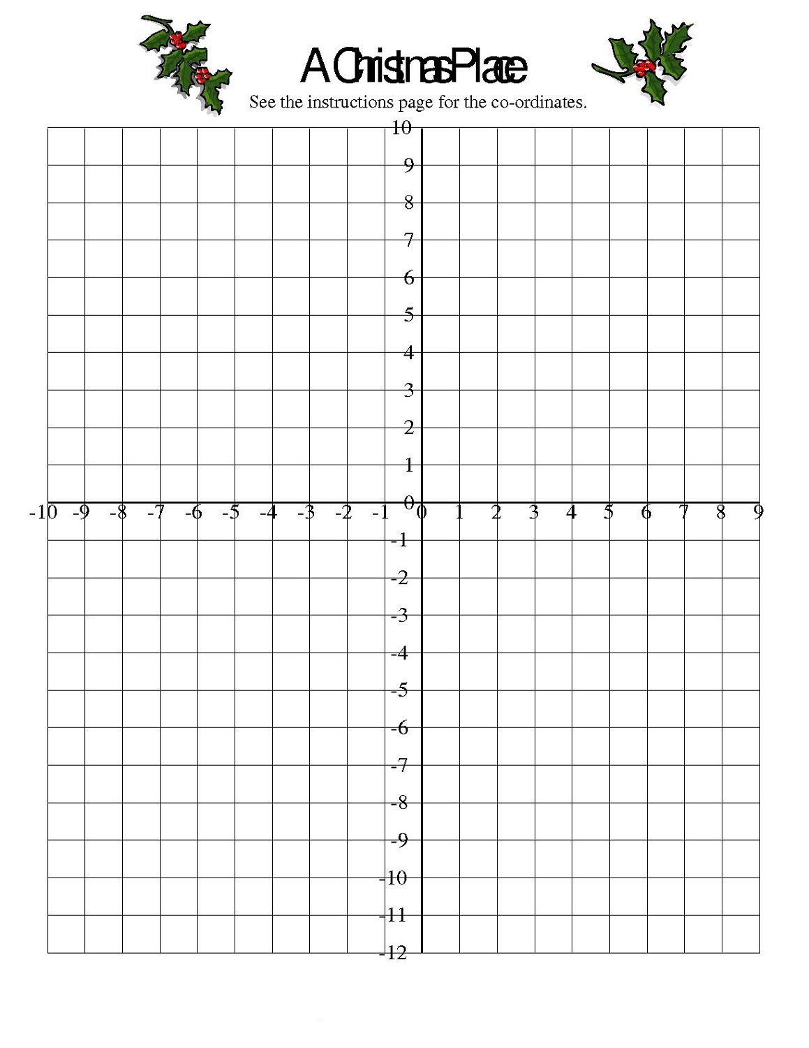 Free Math Grid Worksheets | Activity Shelter