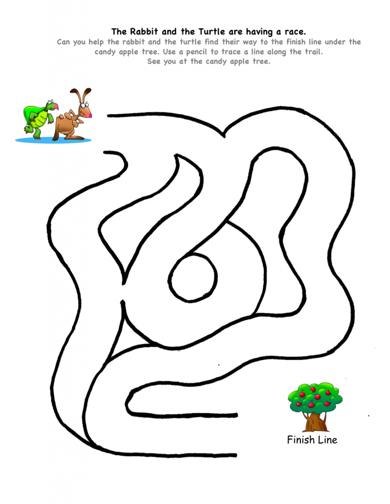 Easy Mazes for Kids Activity Shelter
