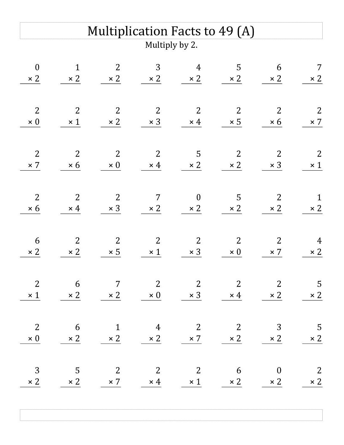 multiply-by-9-worksheet