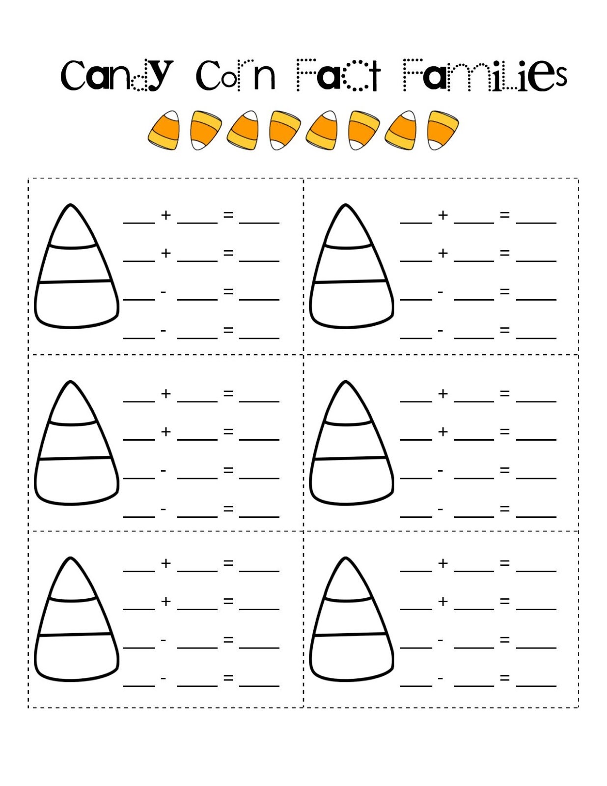 family-facts-worksheets-candy