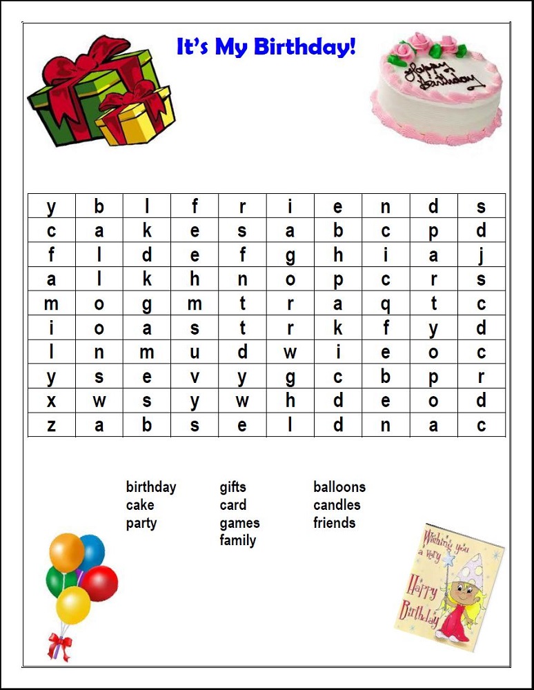 birthday-word-search-party