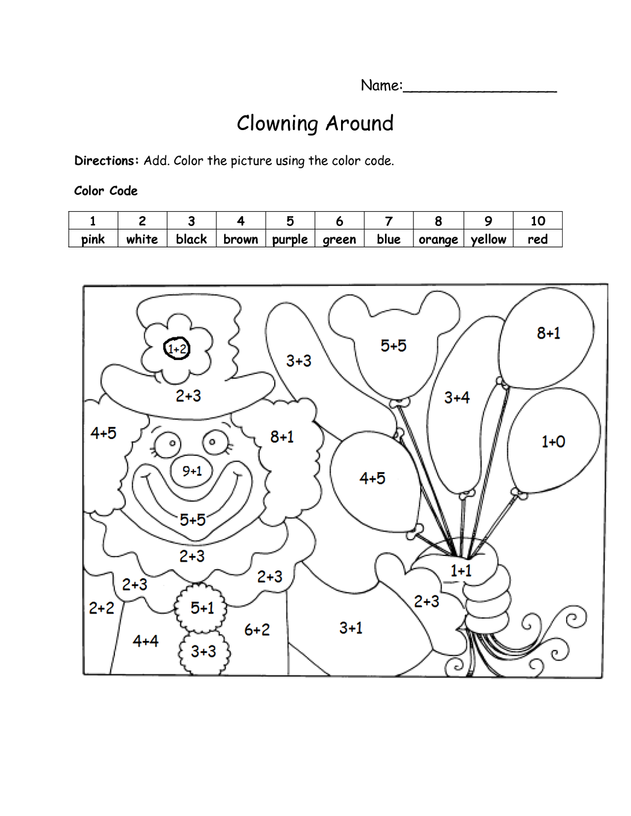 color-by-numbers-worksheets-clown