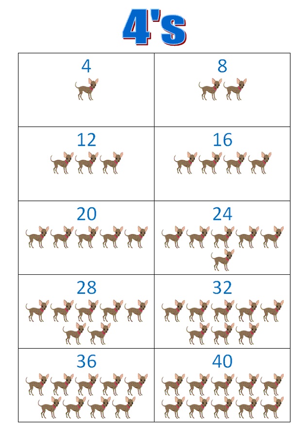 Count By Numbers Worksheets