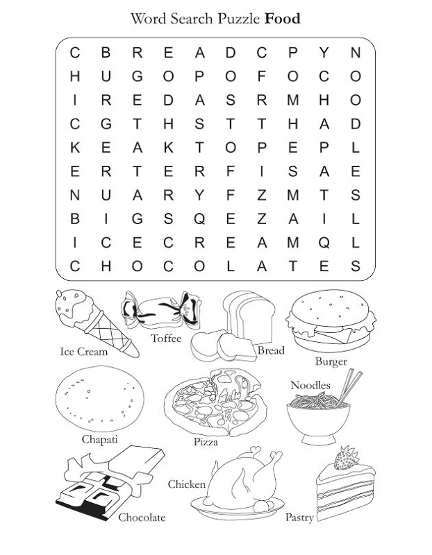 printable-food-word-search