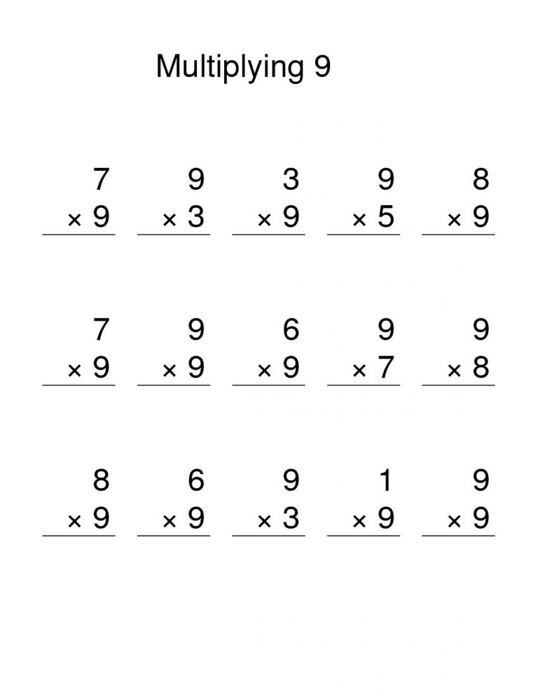 multiply-by-9-worksheets-activity-shelter