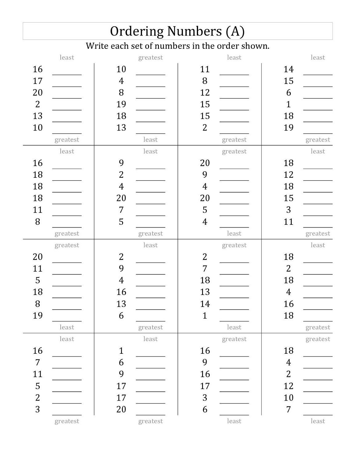 numbers-1-20-worksheets-drills