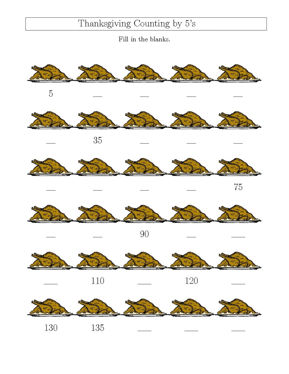 skip-count-by-5-worksheet-thanksgiving