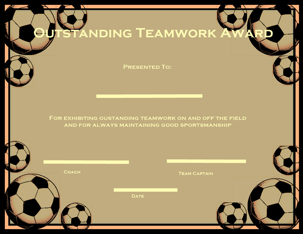 Teamwork Certificate Template from www.activityshelter.com