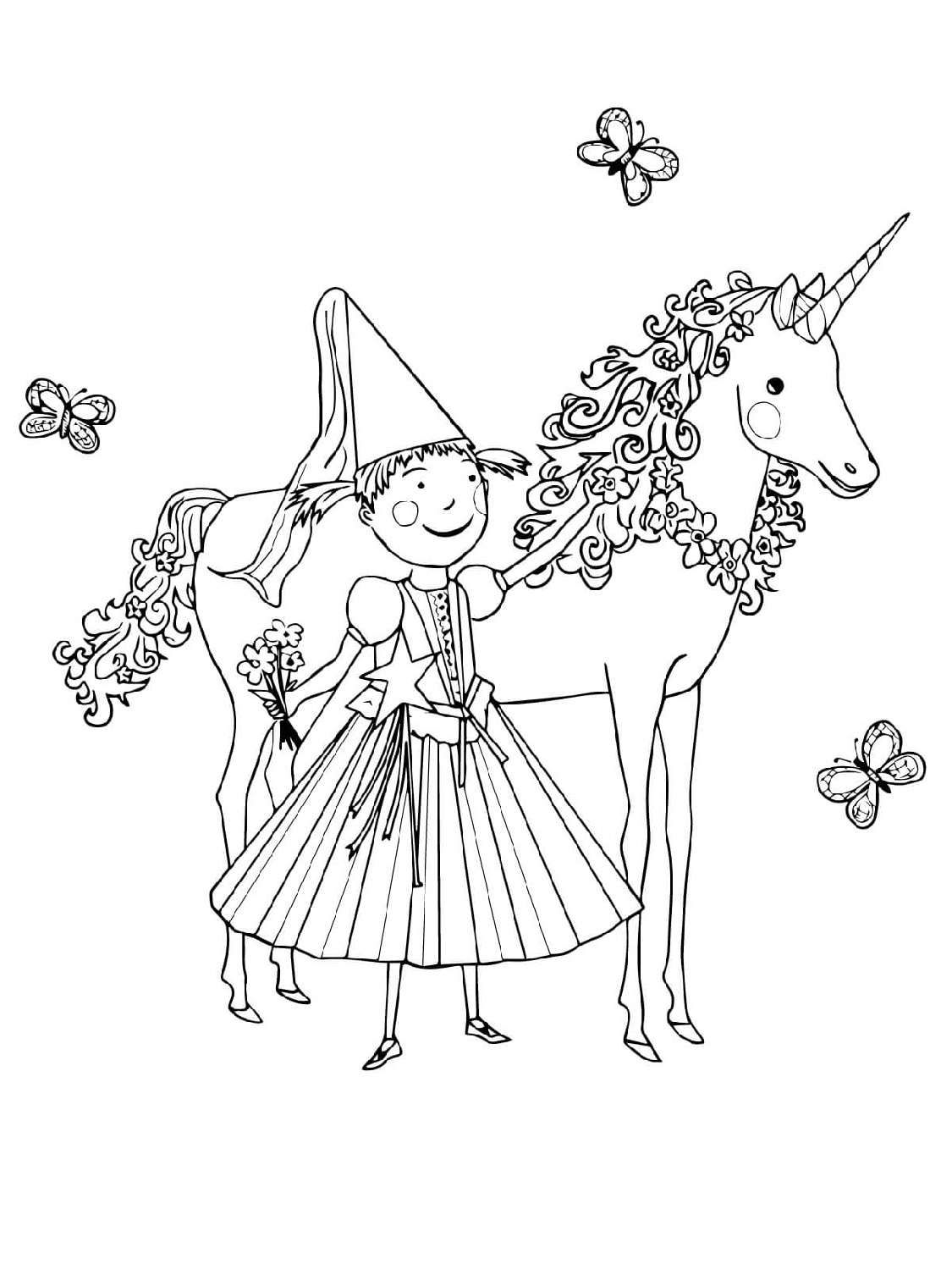 105  Unicorn Dress Coloring Pages  Best HD