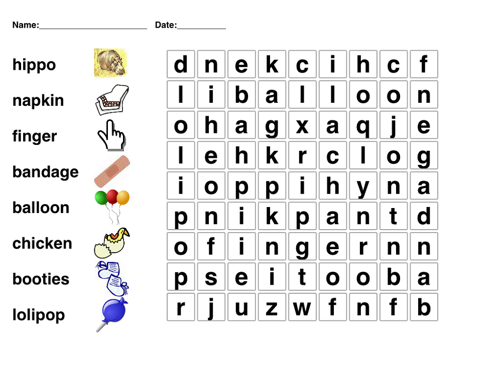 word-searches-for-children-easy