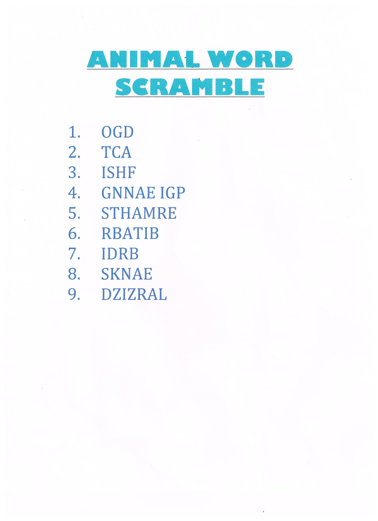 animal-word-scramble-simple