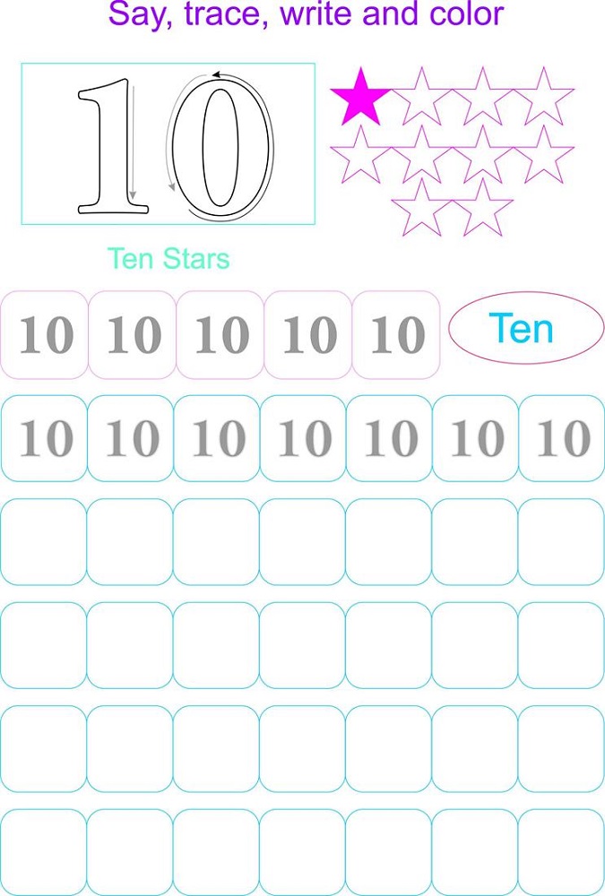 number-10-worksheet-kindergarten