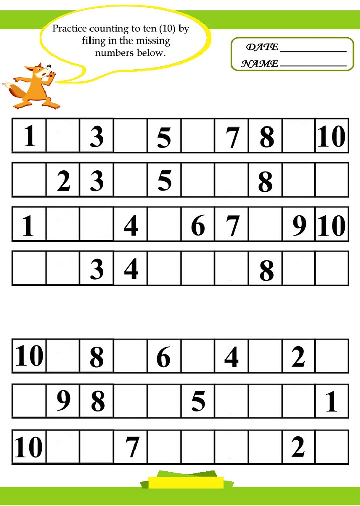 Fun Number Words 1 10 Spelling Worksheets For Kids Matching Number Name To Numbers 1 10 