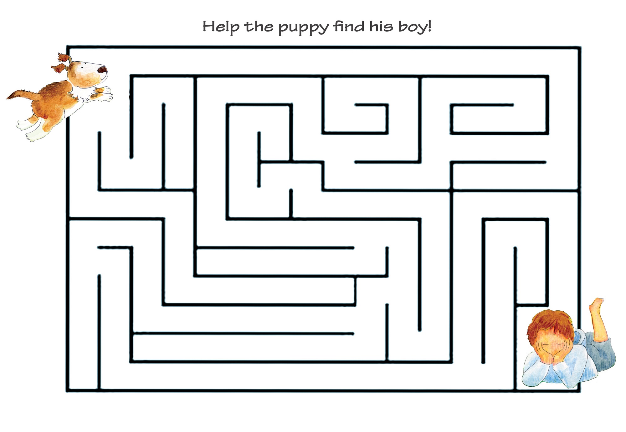 Printable Maze Puzzles For Adults