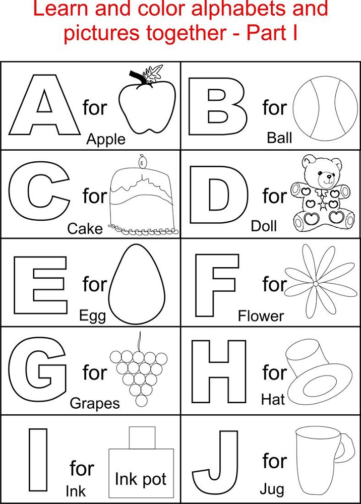 Free Letter Worksheets Activity Shelter