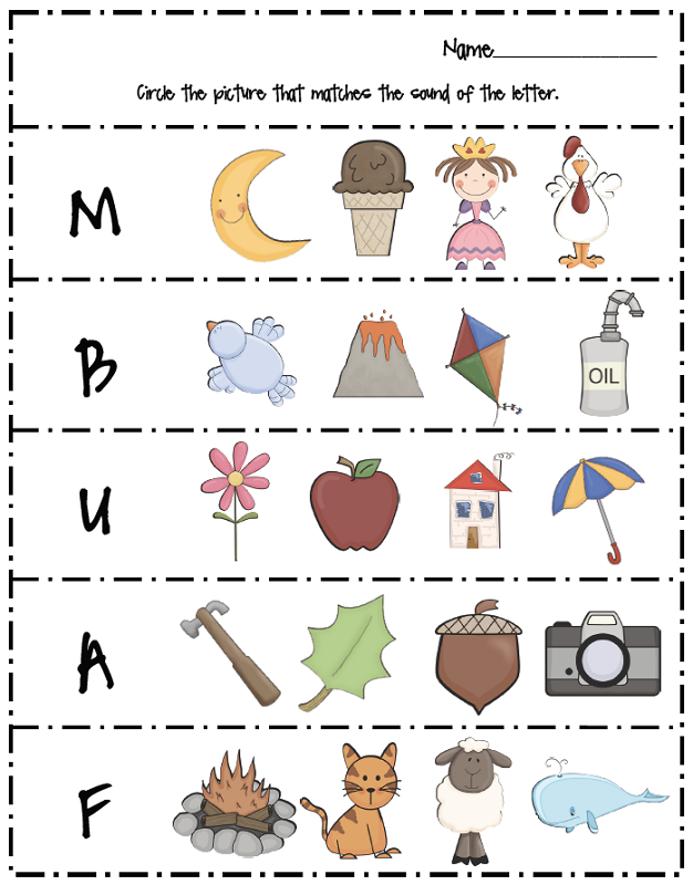 free letter worksheets printable