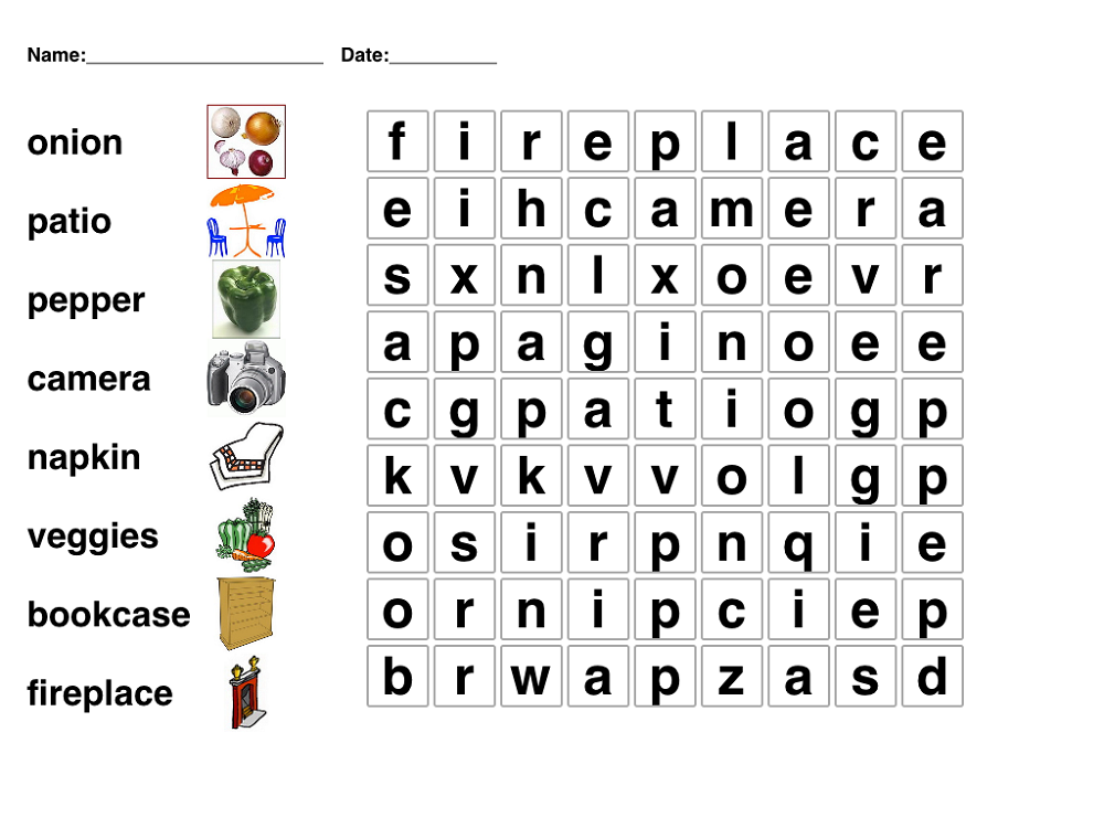 word search for children free