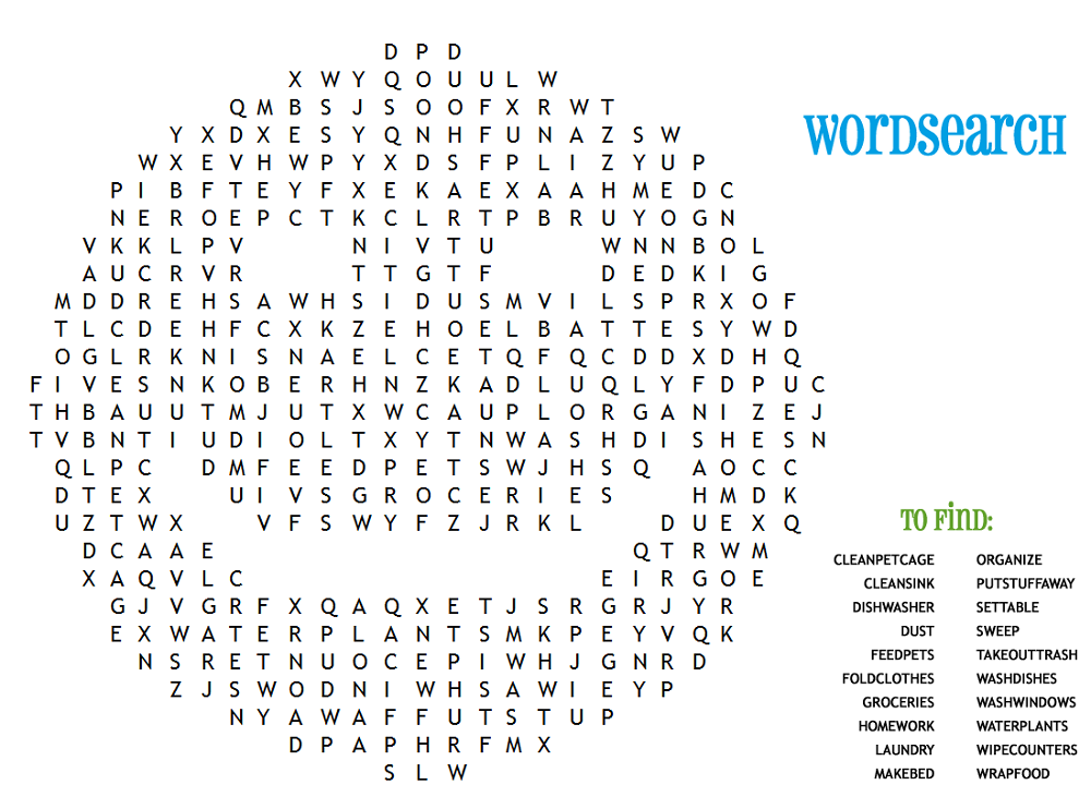 fun word searches smile