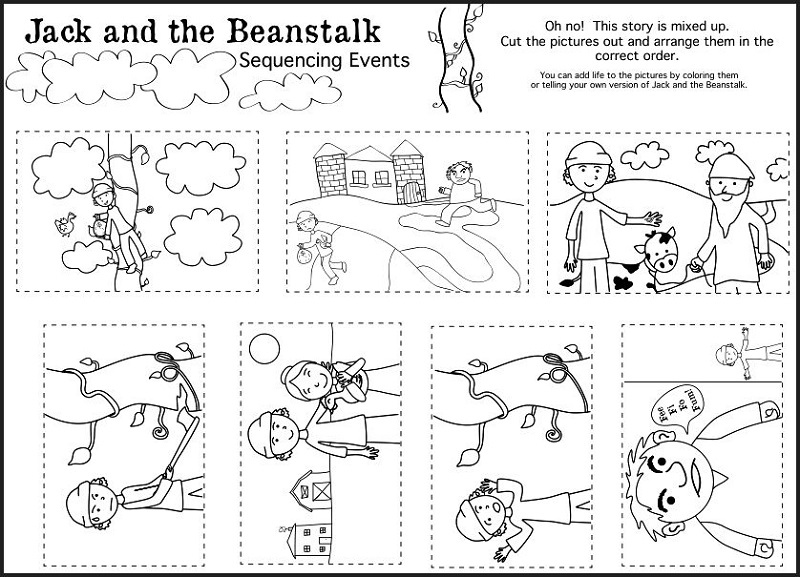 jack and the beanstalk worksheets free