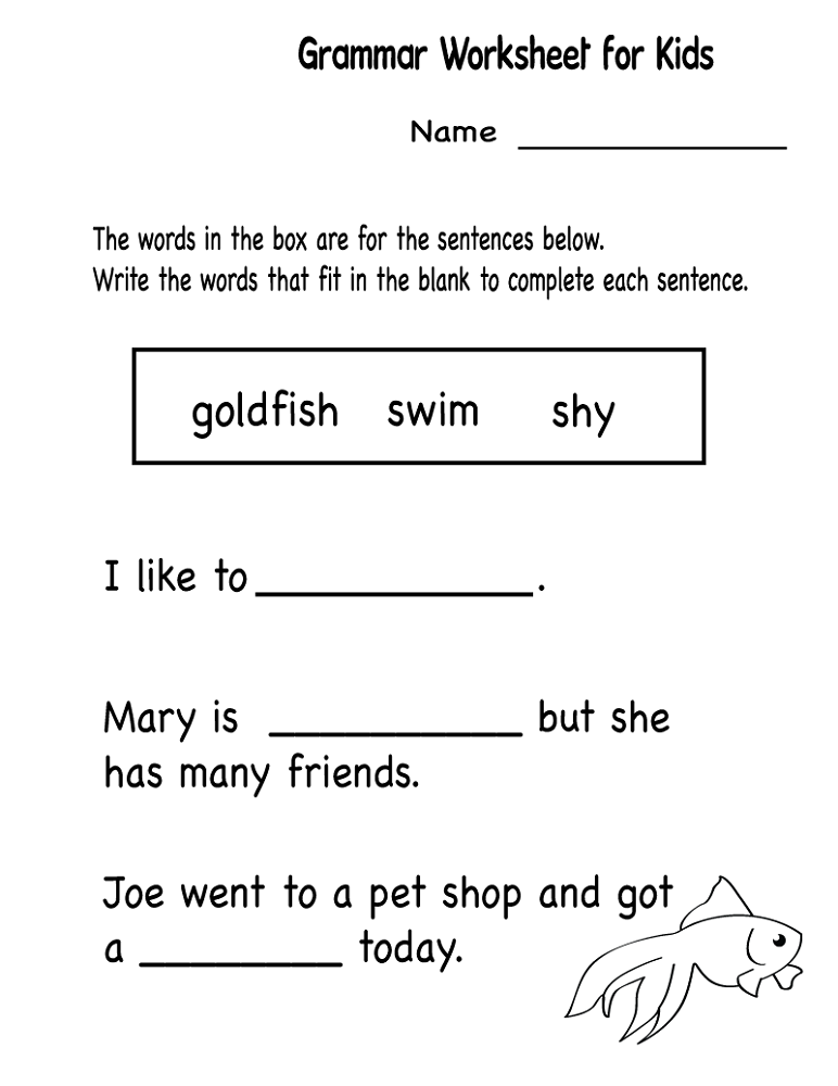 kids activity worksheets free