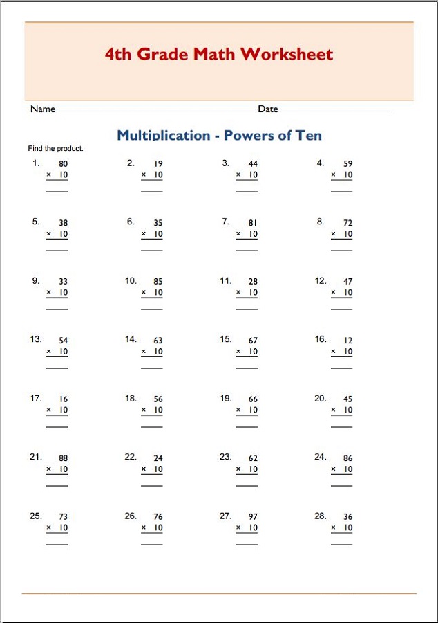 multiples-of-10-worksheets