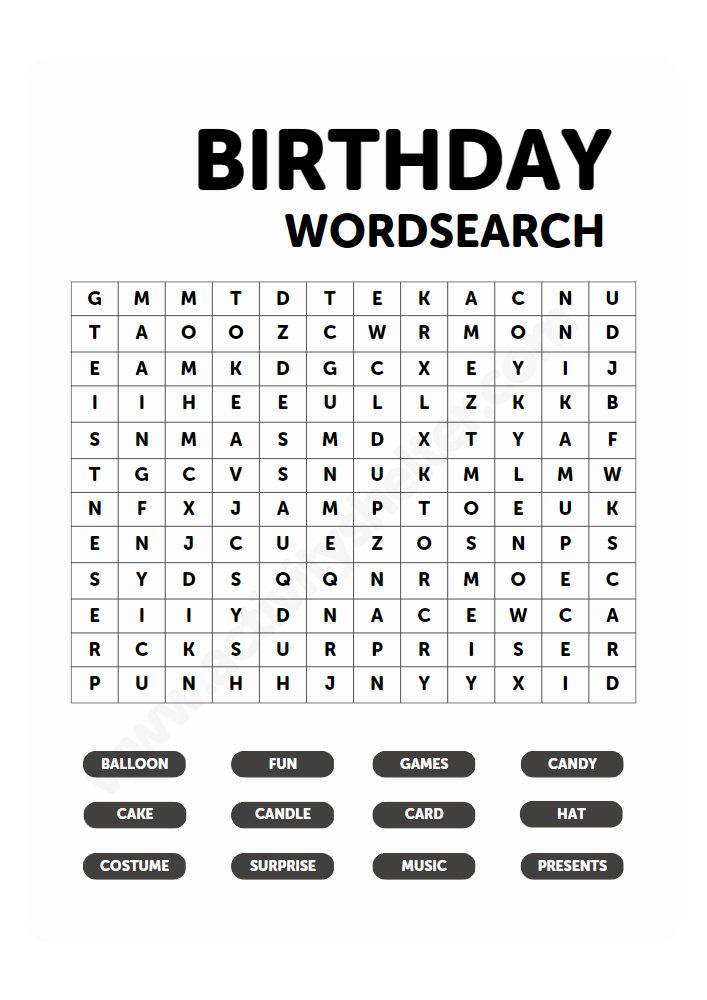 Happy Birthday Word Search Activity Shelter happy-birthday-word-search-activity-shelter