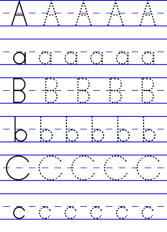 Printable Letter Tracing Worksheets