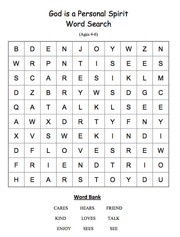 word puzzle for kids personal