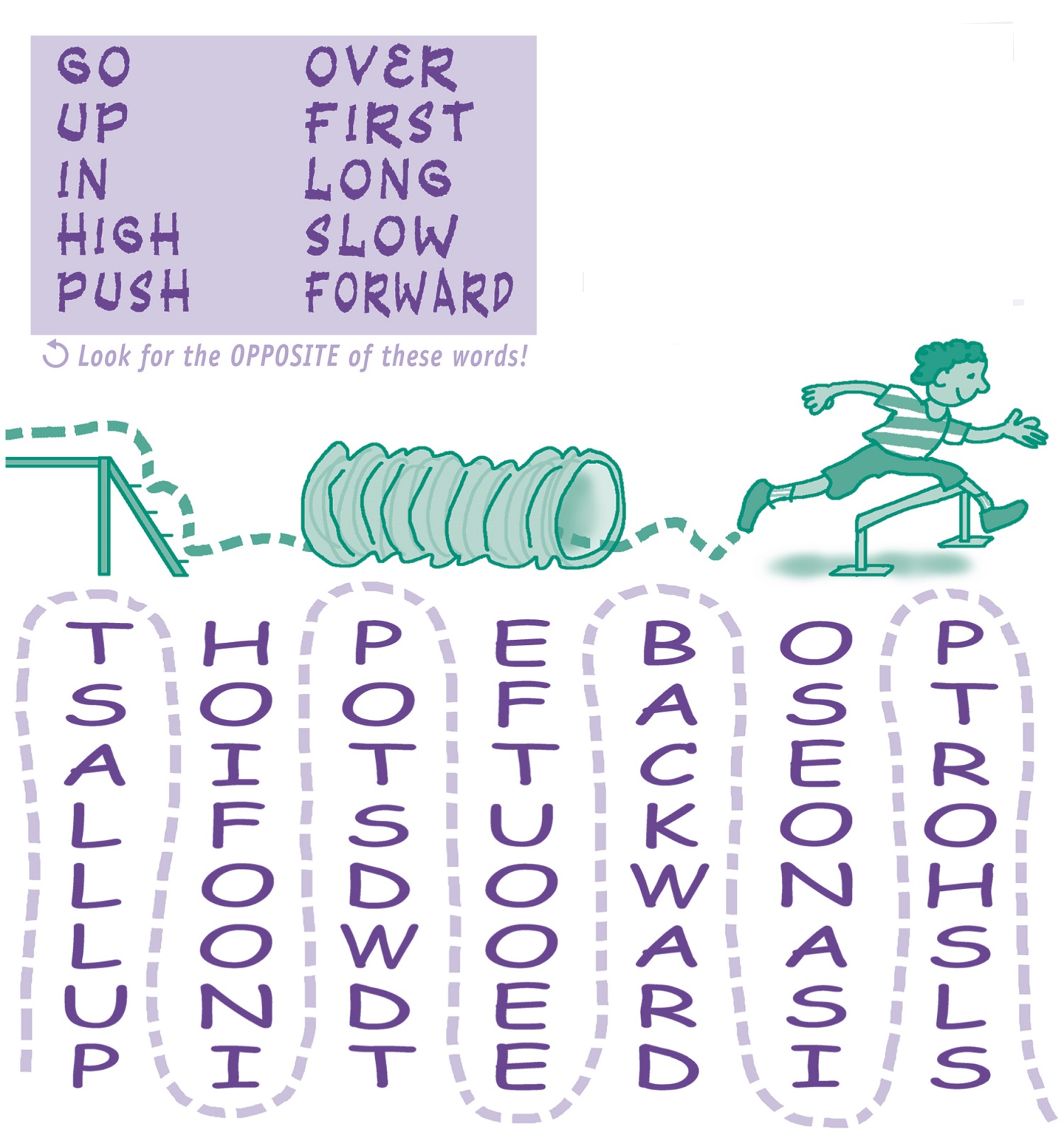 word puzzle for kids simple