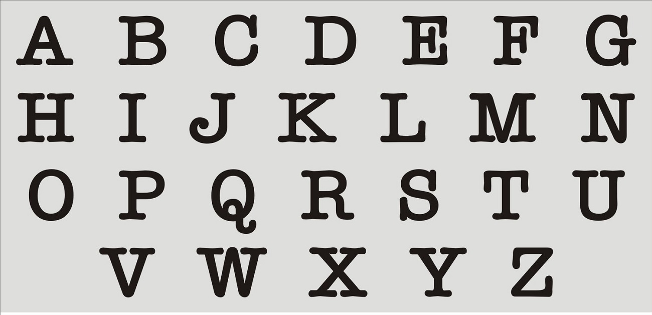 Printable Alphabet Capital Letters