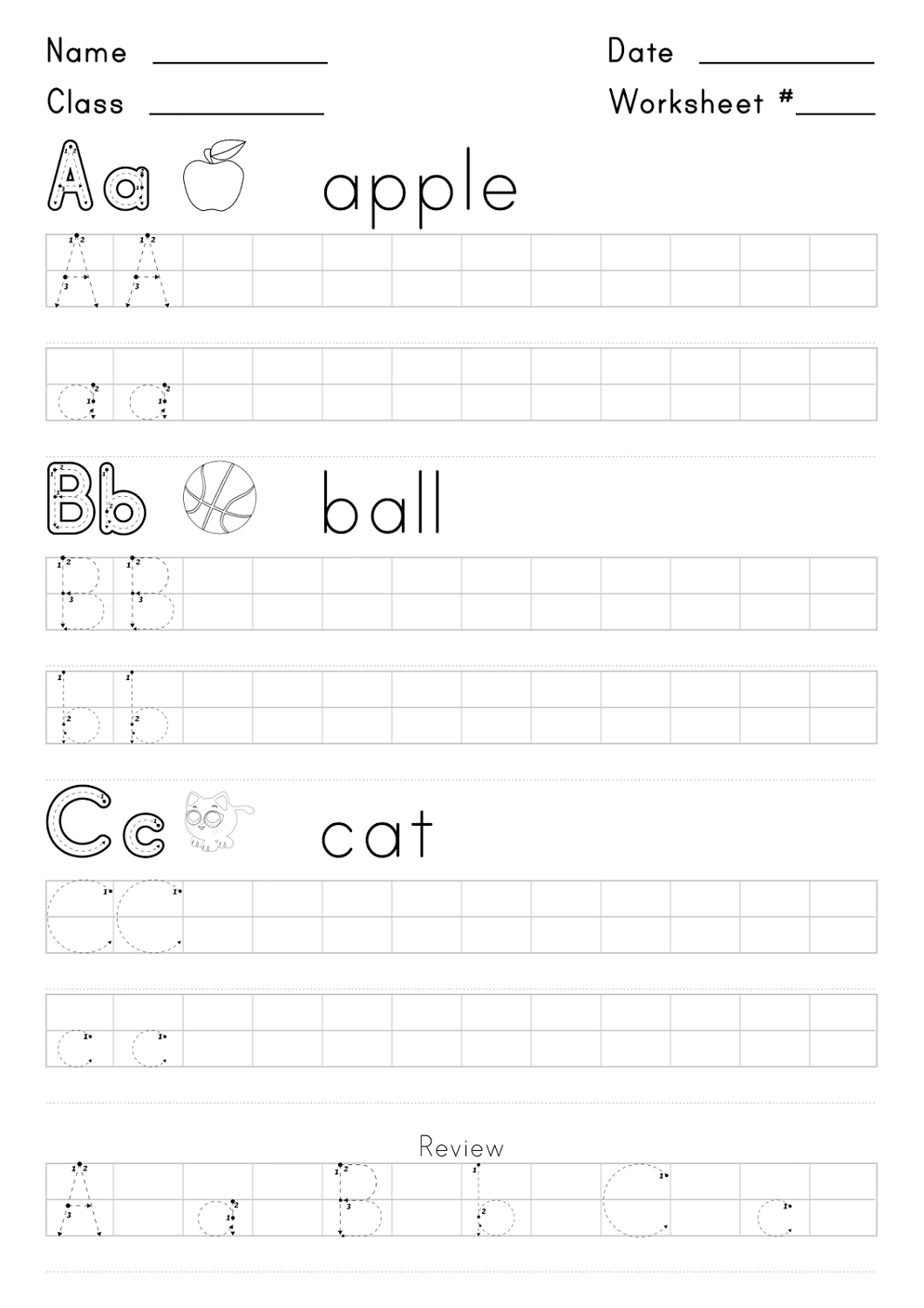 Practice Handwriting Worksheets For Kids practice-handwriting-worksheets-for-kids