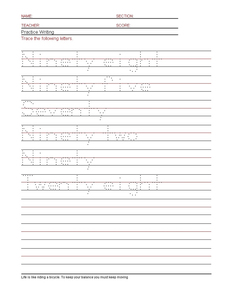 Free Handwriting Worksheets for Kids | Activity Shelter