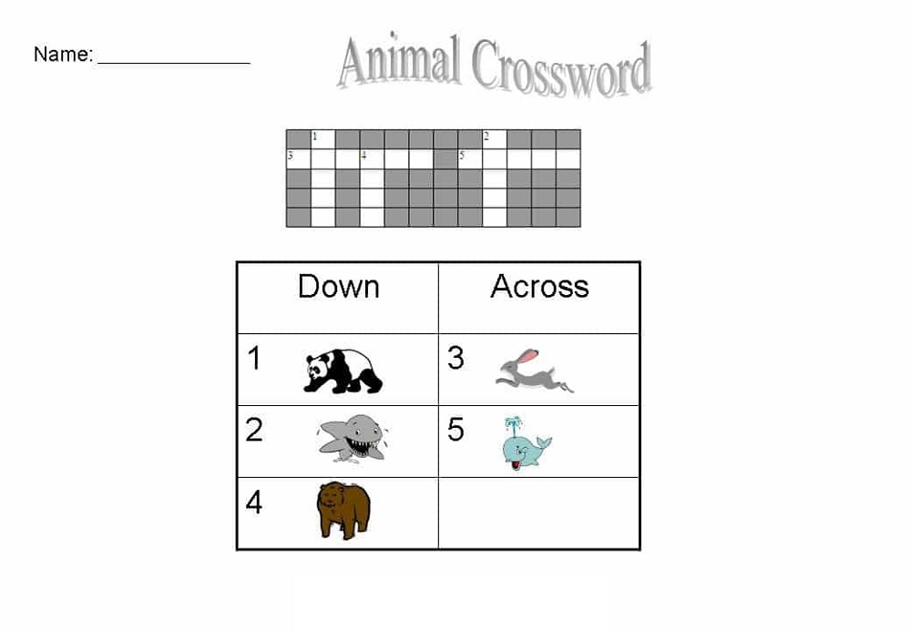 super easy crossword puzzles free